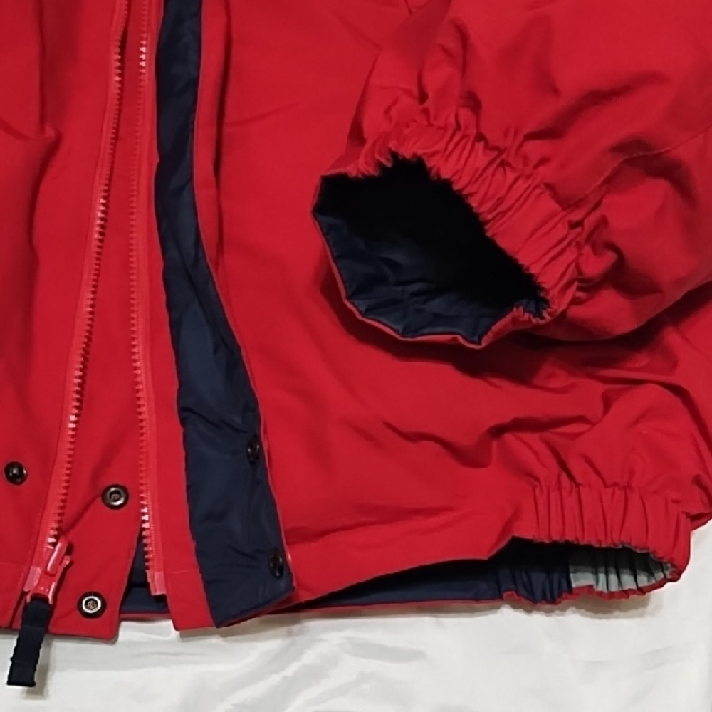 Nautica Reversible Puffer Down/Feather Coat Men's L - Picture 4 of 9